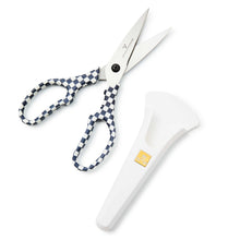 Cargar imagen en el visor de la galería, Black &amp; White Check Kitchen Shears
