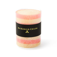 Cargar imagen en el visor de la galería, Pink Bands 4&quot; Pillar Candle