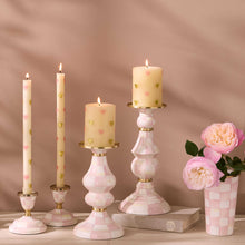 Cargar imagen en el visor de la galería, Pink Hearts 4&quot; Pillar Candle