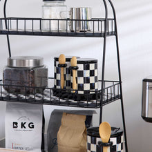 Cargar imagen en el visor de la galería, Courtly Check Farmhouse Canisters, Set of 2