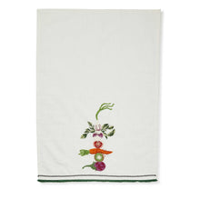 Cargar imagen en el visor de la galería, Vegetable Embroidered Dish Towels, Set of 2