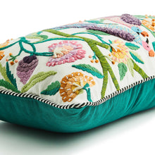 Cargar imagen en el visor de la galería, Carnivale Two Birds Lumbar Throw Pillow