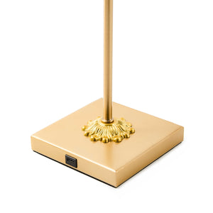 Courtly Check LED Rechargeable Cafe Table Lamp