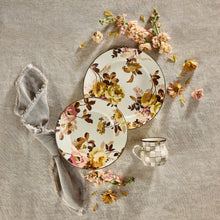 Cargar imagen en el visor de la galería, Wild Rose White Charger/Plate
