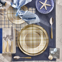 Cargar imagen en el visor de la galería, Tartan Latte Charger/Plate
