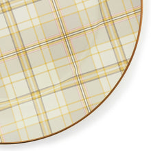 Cargar imagen en el visor de la galería, Tartan Latte Charger/Plate