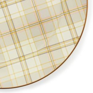Tartan Latte Charger/Plate