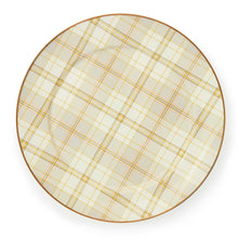 Cargar imagen en el visor de la galería, Tartan Latte Charger/Plate