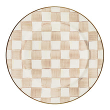 Cargar imagen en el visor de la galería, Mocha Check Charger/Plate