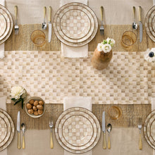 Cargar imagen en el visor de la galería, Mocha Check Salad Plate