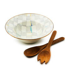 Cargar imagen en el visor de la galería, Sterling Check Salad Serving Set