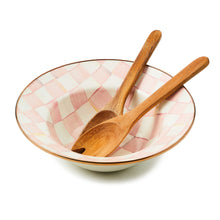 Cargar imagen en el visor de la galería, Rosy Check Salad Serving Set