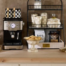 Cargar imagen en el visor de la galería, Mocha Check Small Compote