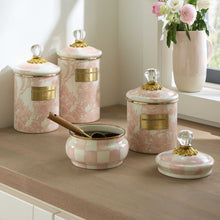 Cargar imagen en el visor de la galería, Rosy English Garden Medium Canister