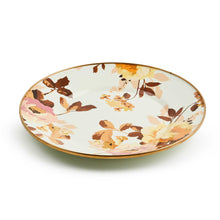 Cargar imagen en el visor de la galería, Wild Rose White Dinner Plate