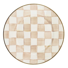 Cargar imagen en el visor de la galería, Mocha Check Dinner Plate