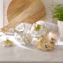 Cargar imagen en el visor de la galería, Cookie Jar with Mocha Check Lid