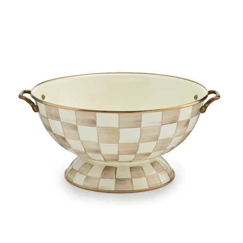 Mocha Check Everything Bowl