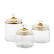 Cargar imagen en el visor de la galería, Mocha Check Small Kitchen Canister