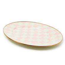 Cargar imagen en el visor de la galería, Rosy Check Medium Oval Platter