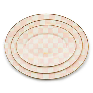 Rosy Check Large Oval Platter