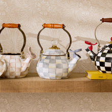 Cargar imagen en el visor de la galería, Sterling Check Whistling Tea Kettle