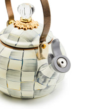 Cargar imagen en el visor de la galería, Sterling Check Whistling Tea Kettle
