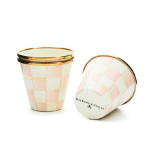 Cargar imagen en el visor de la galería, Rosy Check Herb Pots, Set of 3