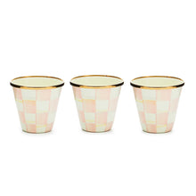 Cargar imagen en el visor de la galería, Rosy Check Herb Pots, Set of 3