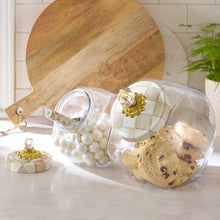 Cargar imagen en el visor de la galería, Sweets Jar with Mocha Check Lid
