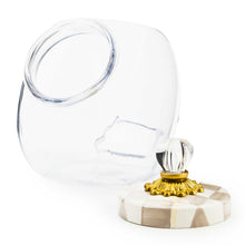 Cargar imagen en el visor de la galería, Sweets Jar with Mocha Check Lid