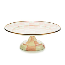Cargar imagen en el visor de la galería, Rosy Check Small Pedestal Platter