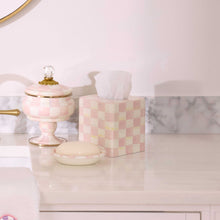 Cargar imagen en el visor de la galería, Rosy Check Boutique Tissue Box Cover