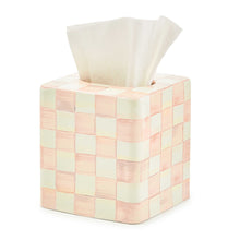 Cargar imagen en el visor de la galería, Rosy Check Boutique Tissue Box Cover