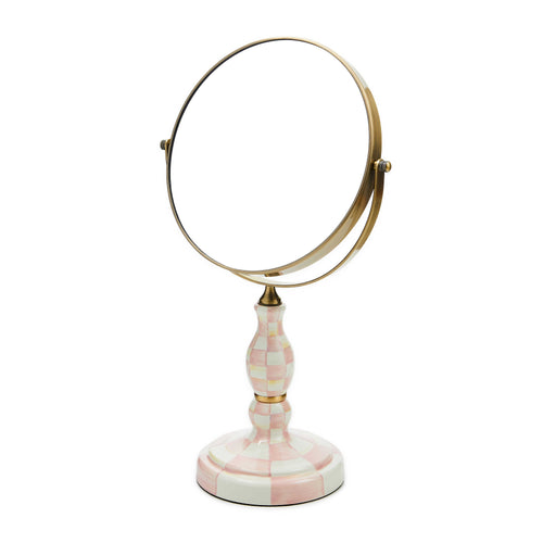 Rosy Check Vanity Mirror
