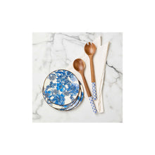 Cargar imagen en el visor de la galería, Royal Check Wood Salad Servers