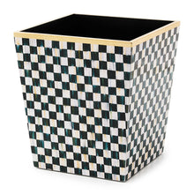 Cargar imagen en el visor de la galería, Courtly Check Lacquer Waste Bin