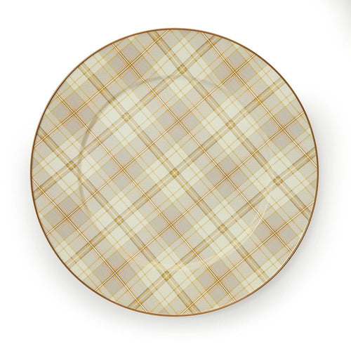 Tartan Latte Serving Platter