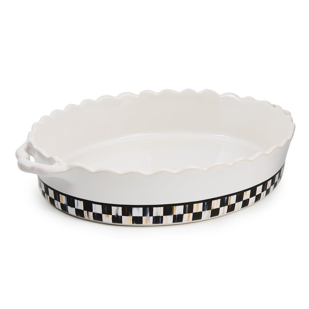 Courtly Check Everyday Large Oval Baker