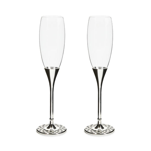 Celebrate Courtly Toasting Flutes, Set of 2