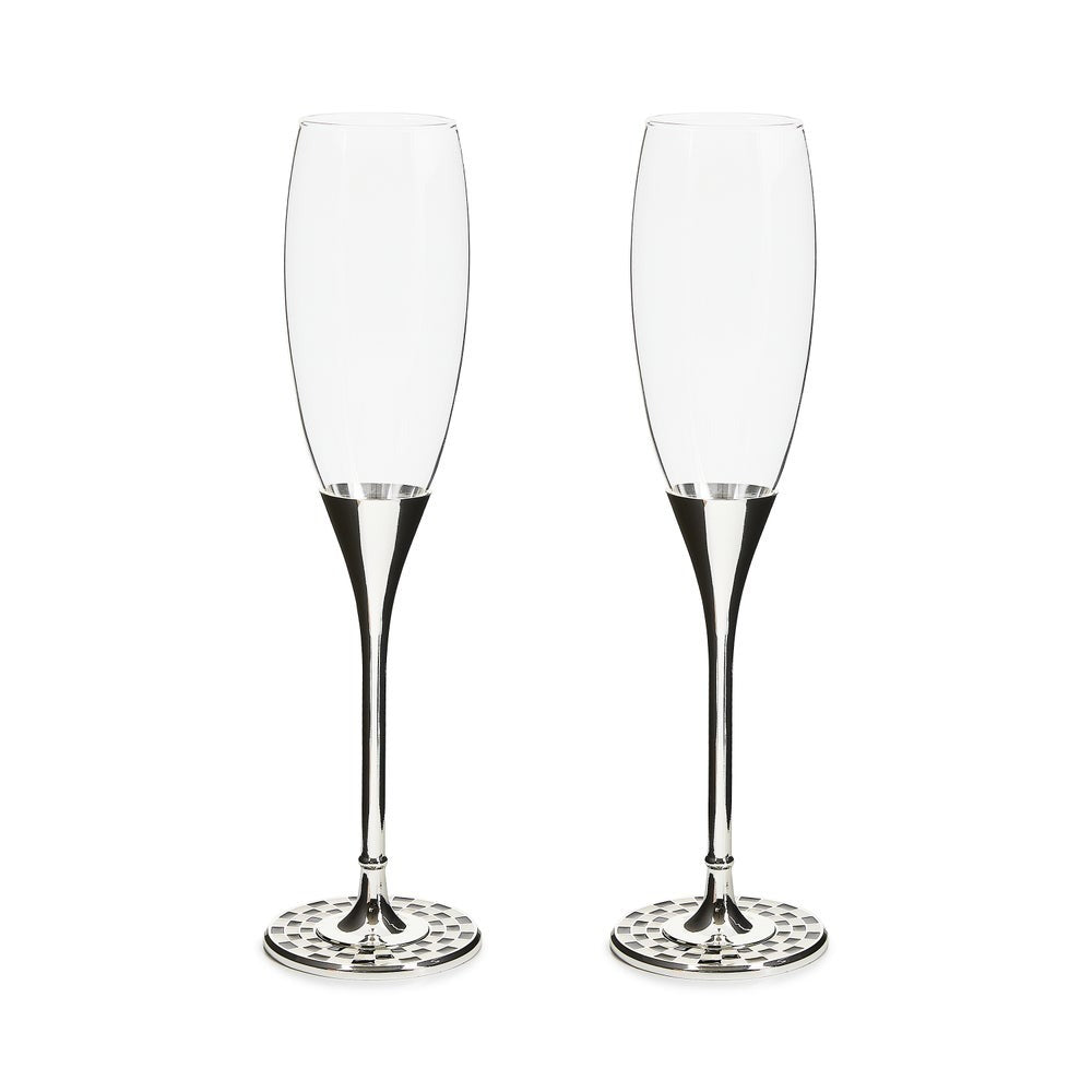 Celebrate Courtly Toasting Flutes, Set of 2
