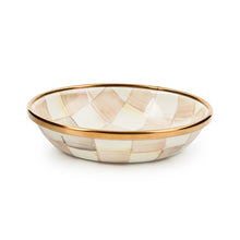 Cargar imagen en el visor de la galería, Mocha Check Dipping Bowl