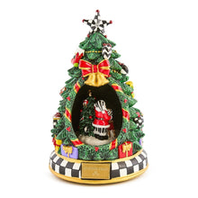 Cargar imagen en el visor de la galería, Courtly Christmas Tree &amp; Santa Musical Display