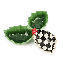 Cargar imagen en el visor de la galería, Holly Leaf Ceramic Candy Dish