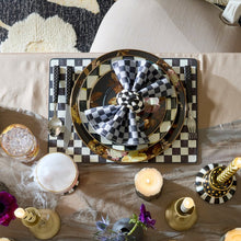 Cargar imagen en el visor de la galería, Courtly Checked Cork Back Placemat, Set of 4