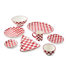 Cargar imagen en el visor de la galería, Cherry Check Serving Bowl