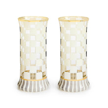 Cargar imagen en el visor de la galería, Carnival White Highball Glass, Set of 2