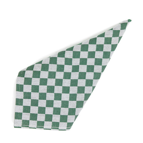 Dark Green Check Napkin, Set of 4