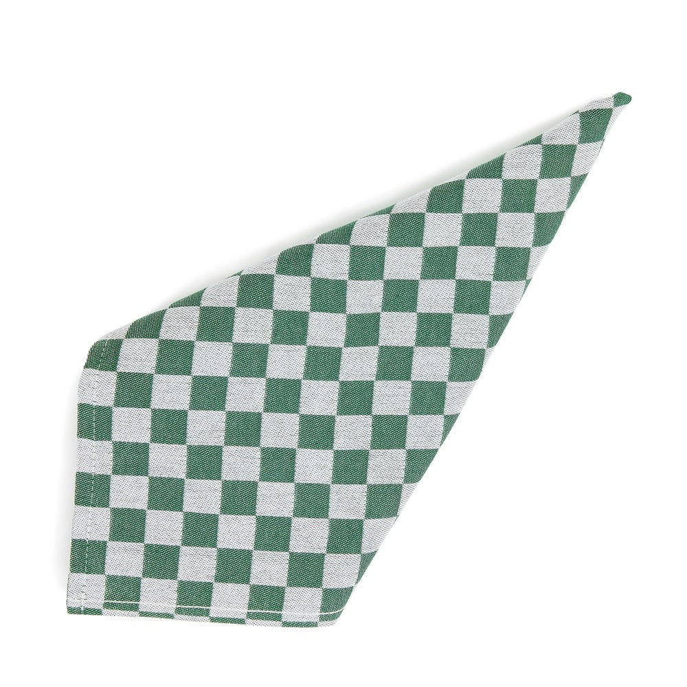 Dark Green Check Napkin, Set of 4