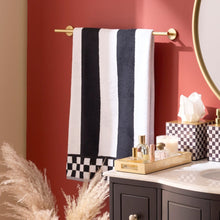 Cargar imagen en el visor de la galería, Courtly Striped Bath Towel